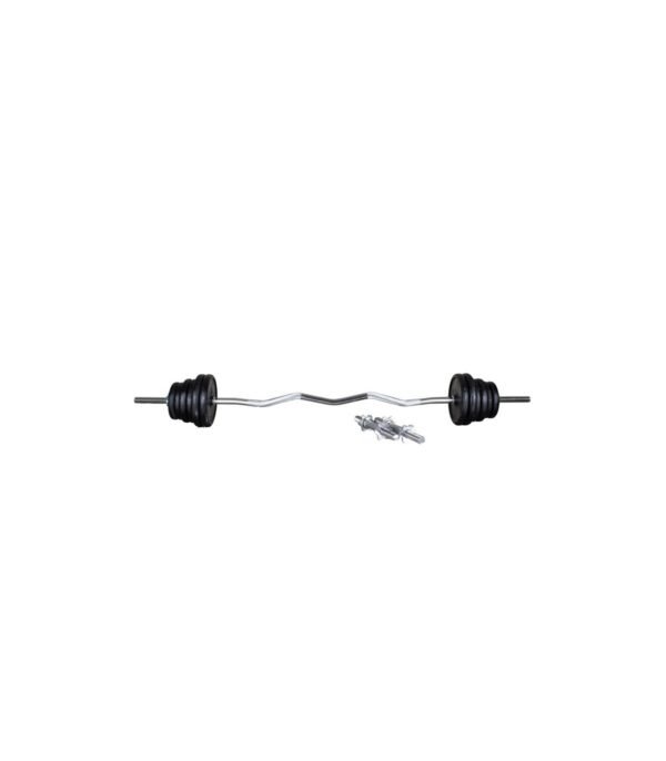 Pack de 2 mancuernas importadas + Barra zeta + 40 Kg redondos - Image 3