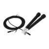 Soga de saltar crossfit PVC Negro