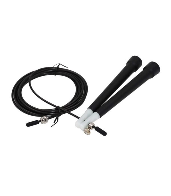 Soga de saltar crossfit PVC Negro