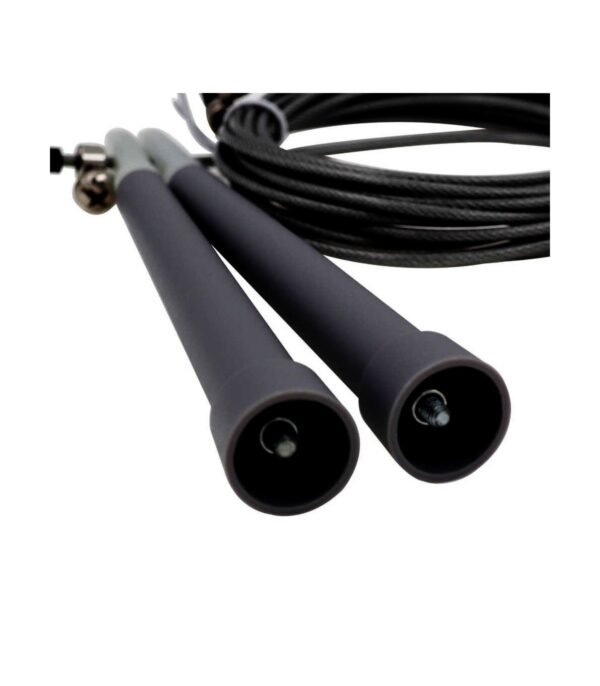 Soga de saltar crossfit PVC Negro - Image 2